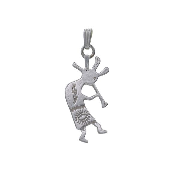 Southwestern Kokopelli Pendant | Vintage Sterling Silver 925 - Picture 1 of 6